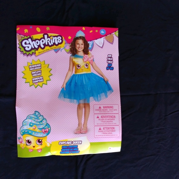NWT Disguise Shopkins Cupcake Queen Costume - Picture 2 of 4